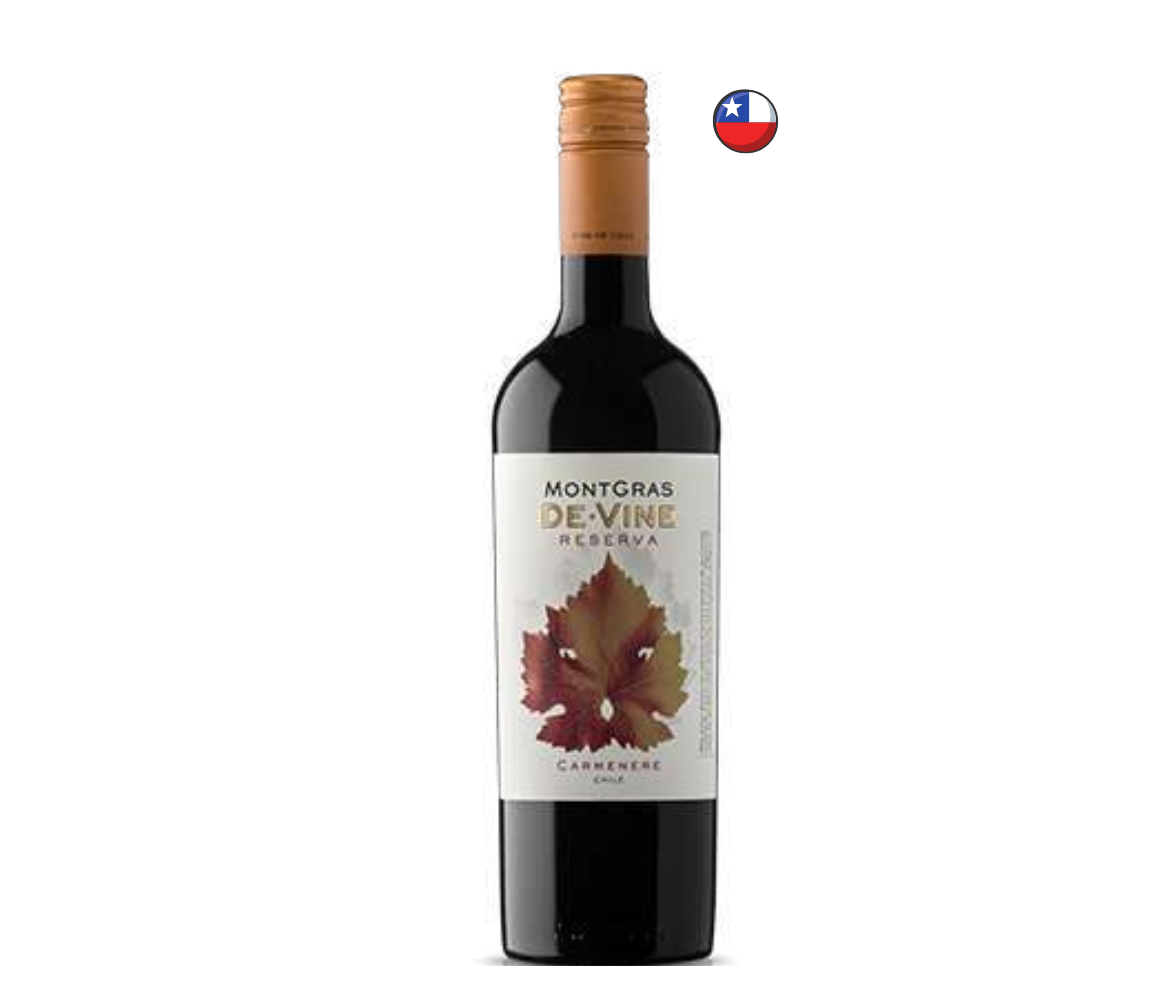 Vino MONTGRAS ANTU Carmenere Botella 750ml