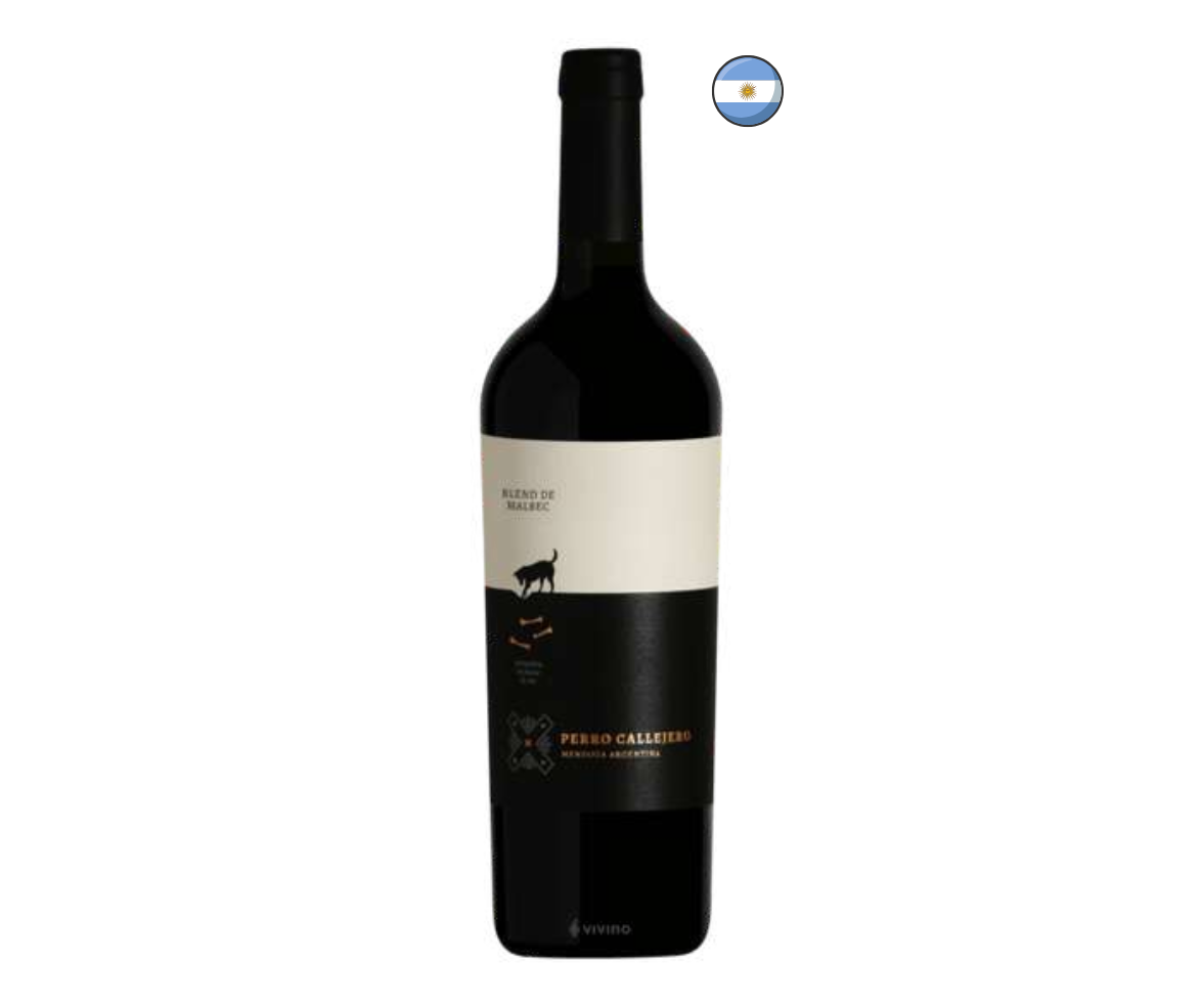 Vino PERRO CALLEJERO Blend Malbec Botella 750ml