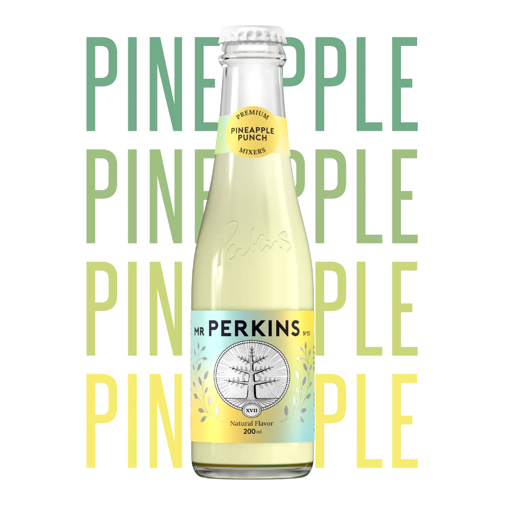 Agua Tónica Mr. Perkins Sabor Piña 200ml