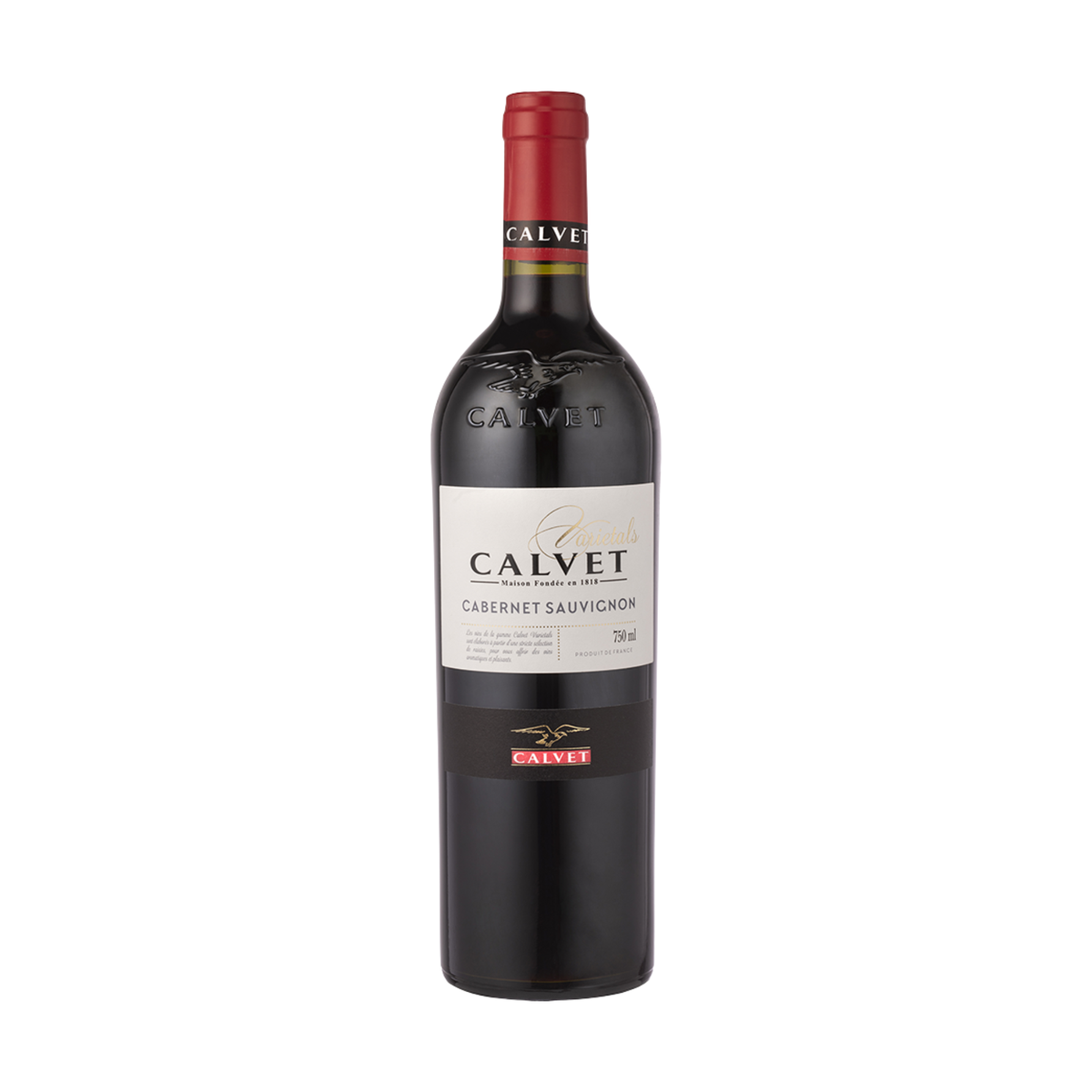 Vino CALVET Varietals Cabernet Sauvignon Botella 750ml