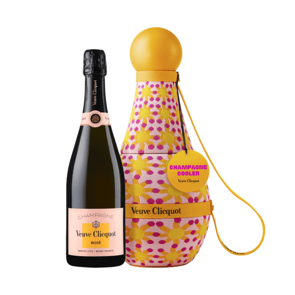 Champagne VEUVE CLICQUOT Rosé Yinka Ilori Botella 750ml