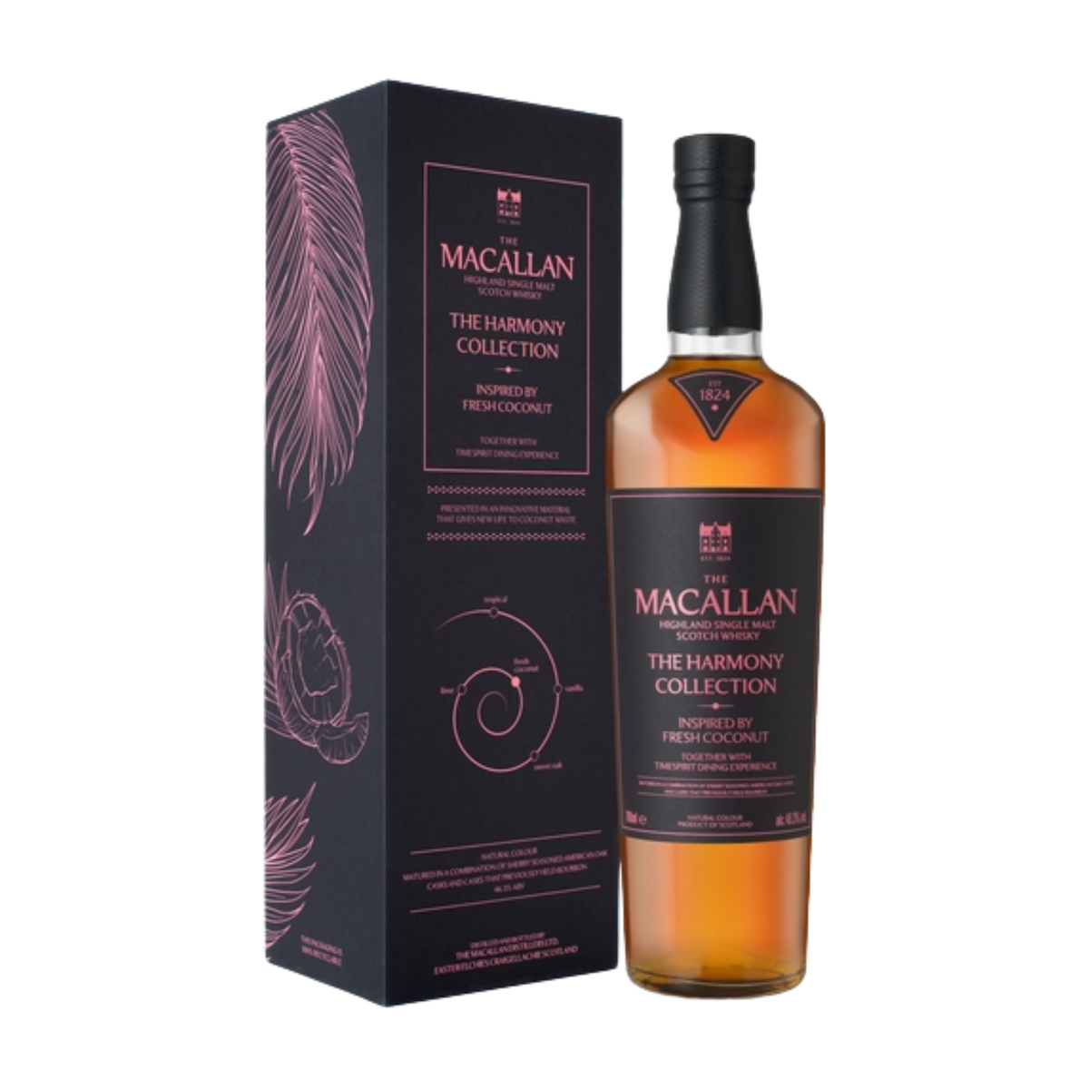Whisky THE MACALLAN Harmony Collection Inspired by Fresh Coconut Botella 700ml