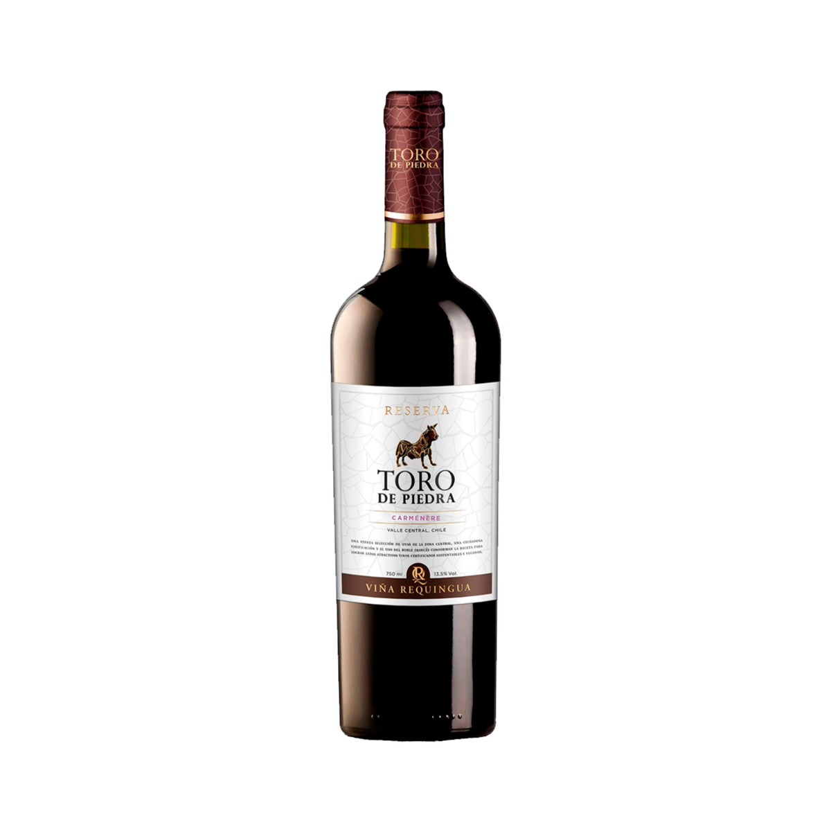 Vino TORO DE PIEDRA Reserva Carmenere Botella 750ml