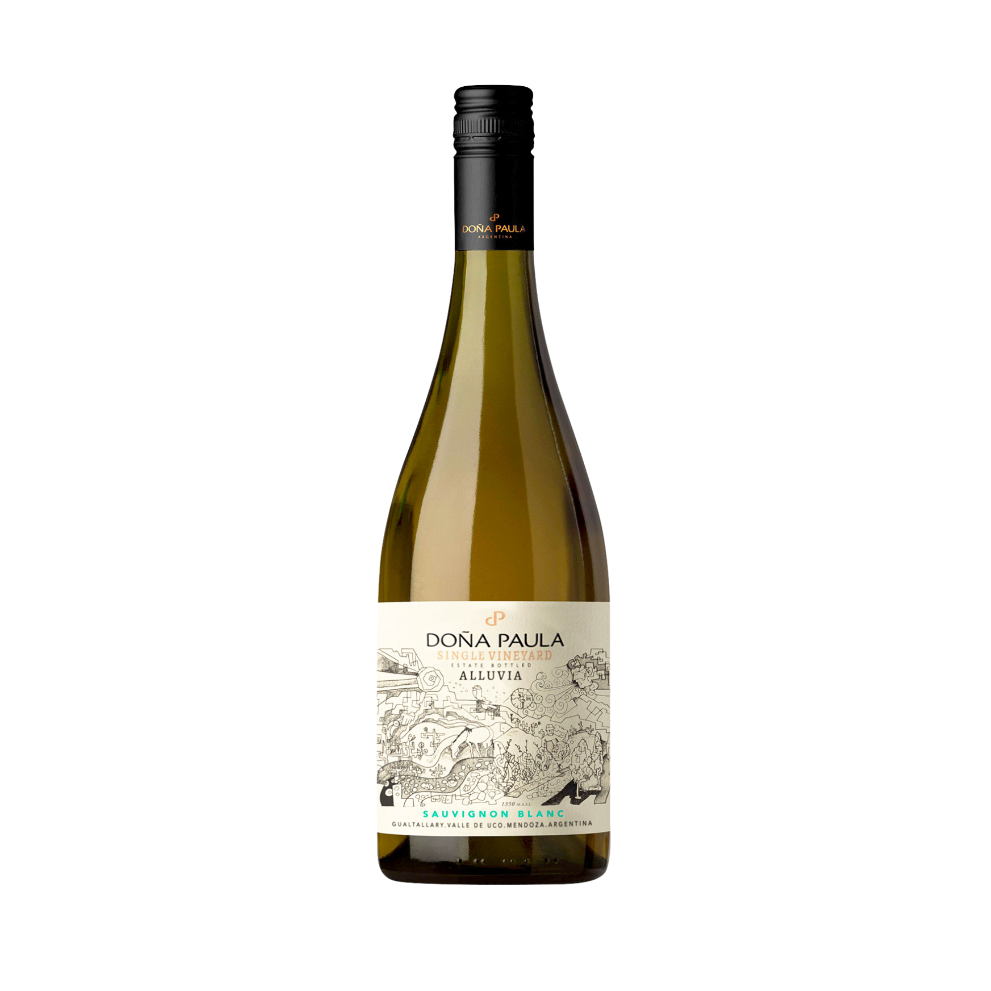 Vino DOÑA PAULA Single Vineyard Sauvignon Blanc Botella 750ml