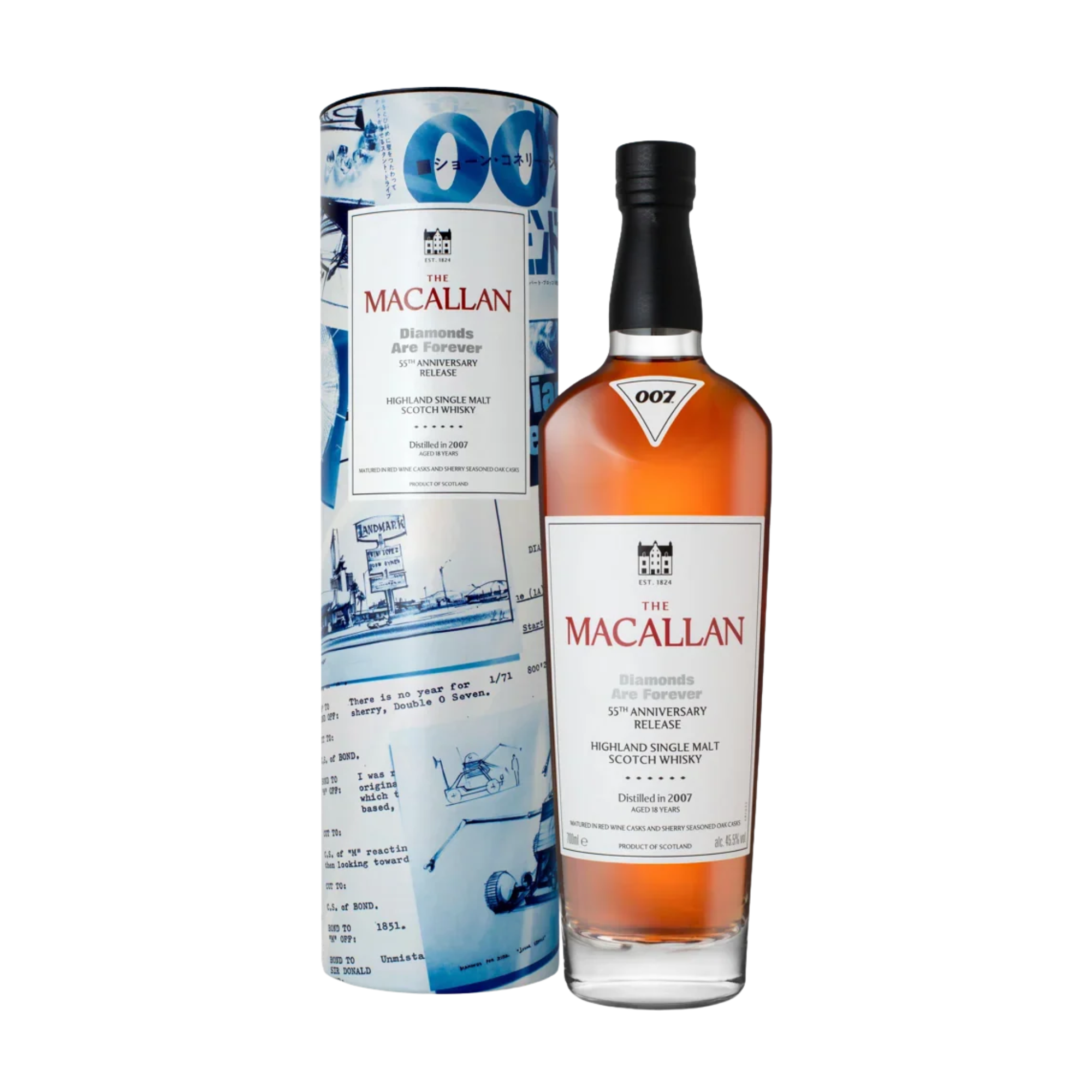 Whisky THE MACALLAN Diamonds Are Forever 55th Anniversary Limited Edition Botella 700ml