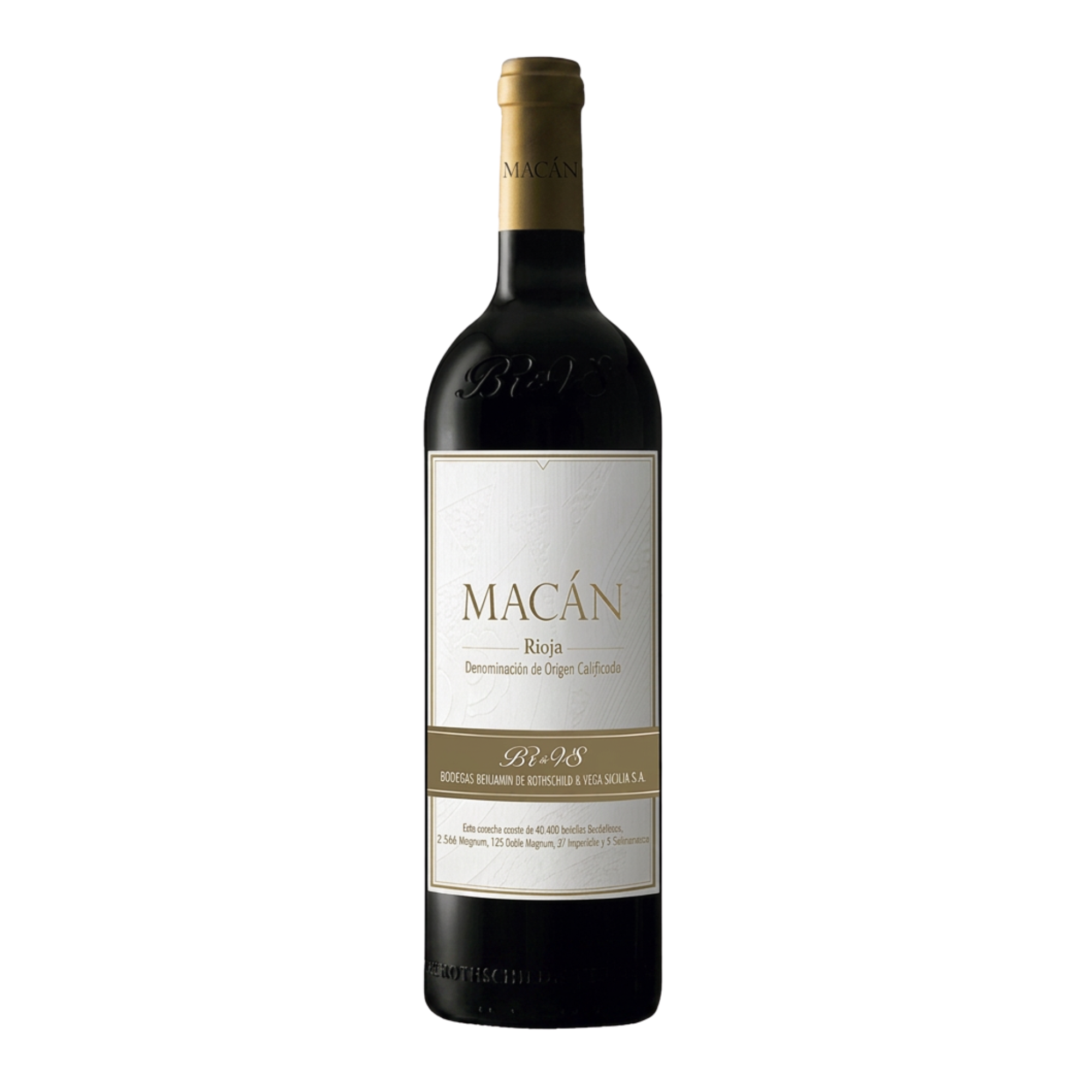 Vino MACÁN Rioja DOC Botella 750ml