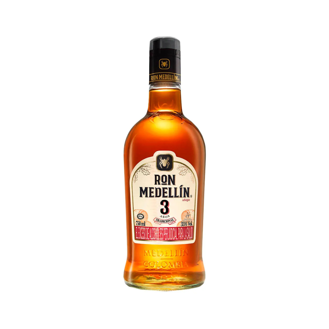 Ron Medellin añejo 3 años 750ml