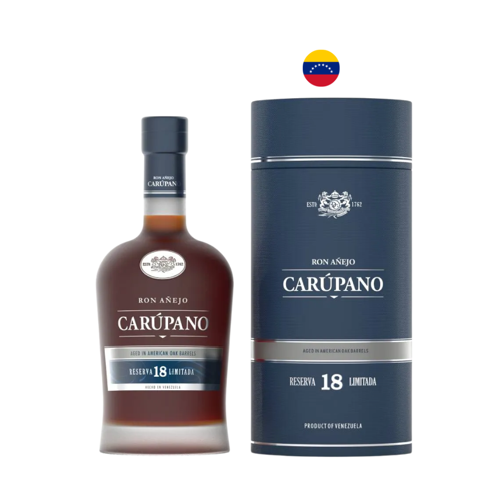 Ron CARÚPANO Reserva Limitada 18 años Botella 750ml