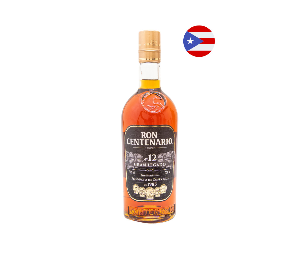 Ron CENTENARIO 12 años Botella 750ml