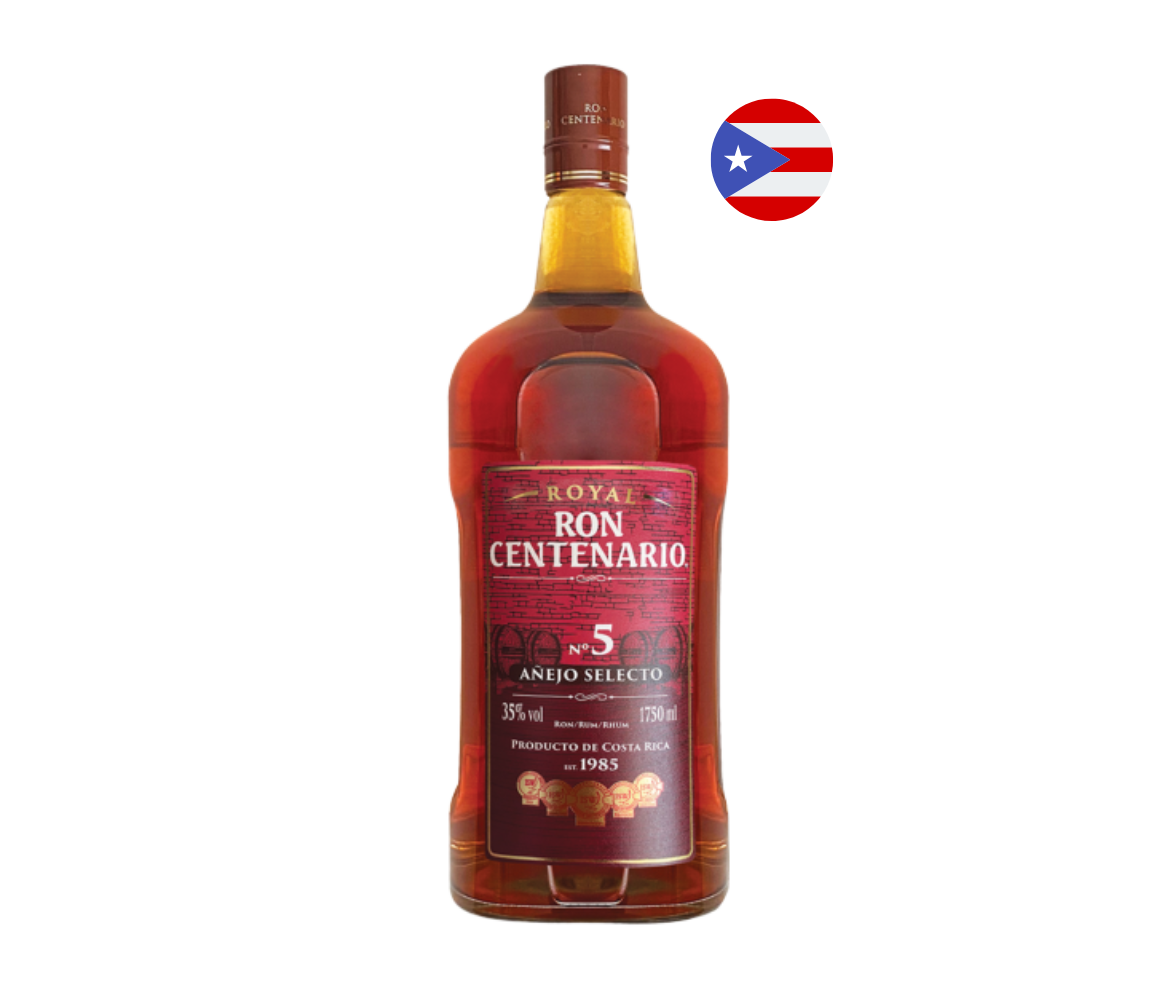 Ron CENTENARIO 5 años Garrafa 1750ml