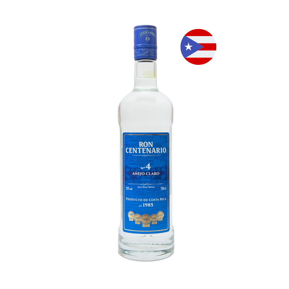 Ron CENTENARIO 4 años Blanco Botella 750ml