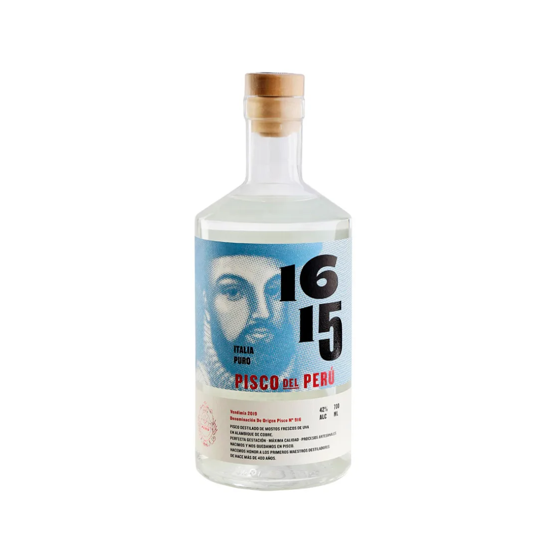 Pisco Puro Italia 1615 Botella 700ml