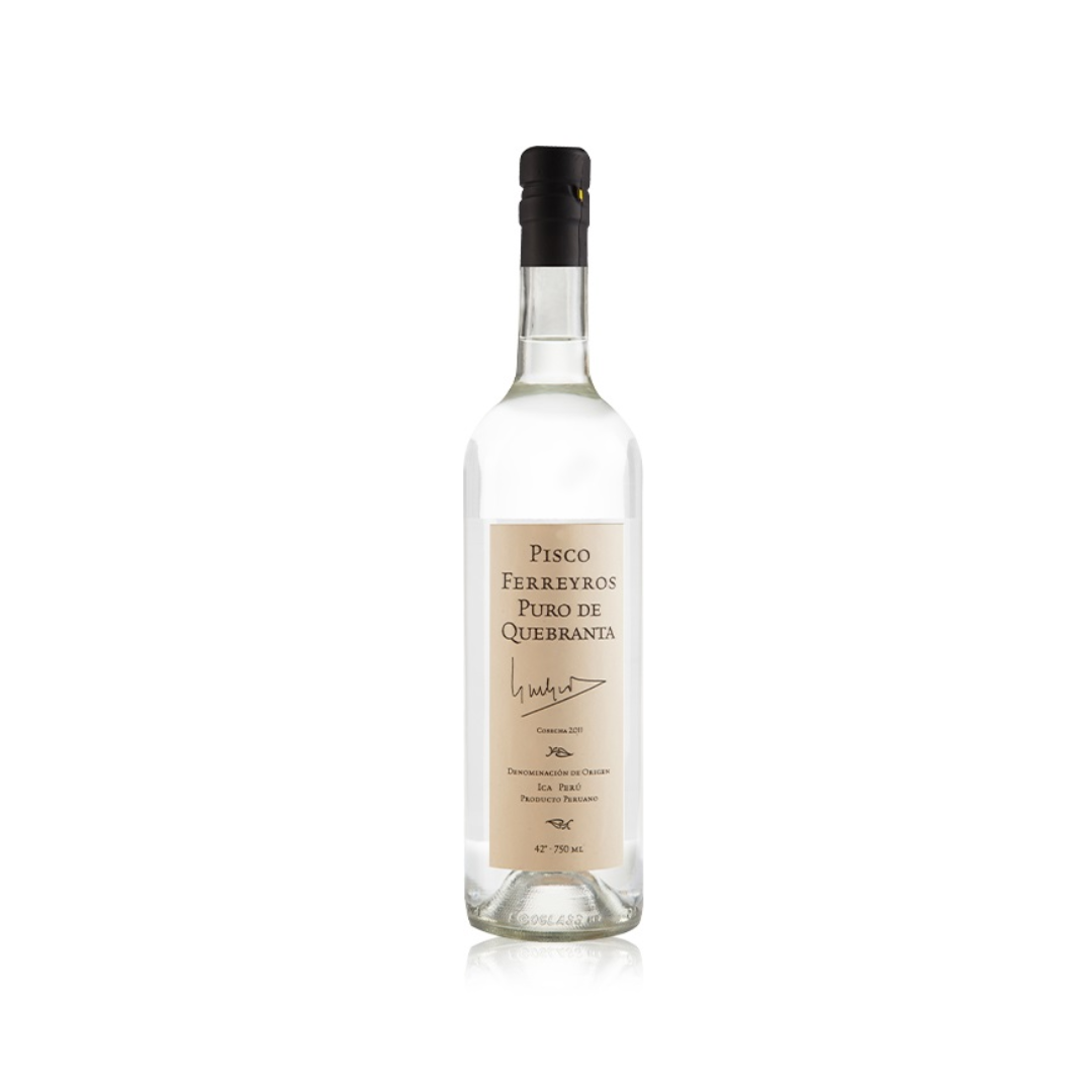 Pisco Puro Quebranta Ferreyros 750 ml