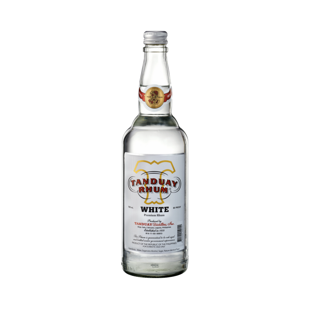 Ron Tanduay Rum White 750ml