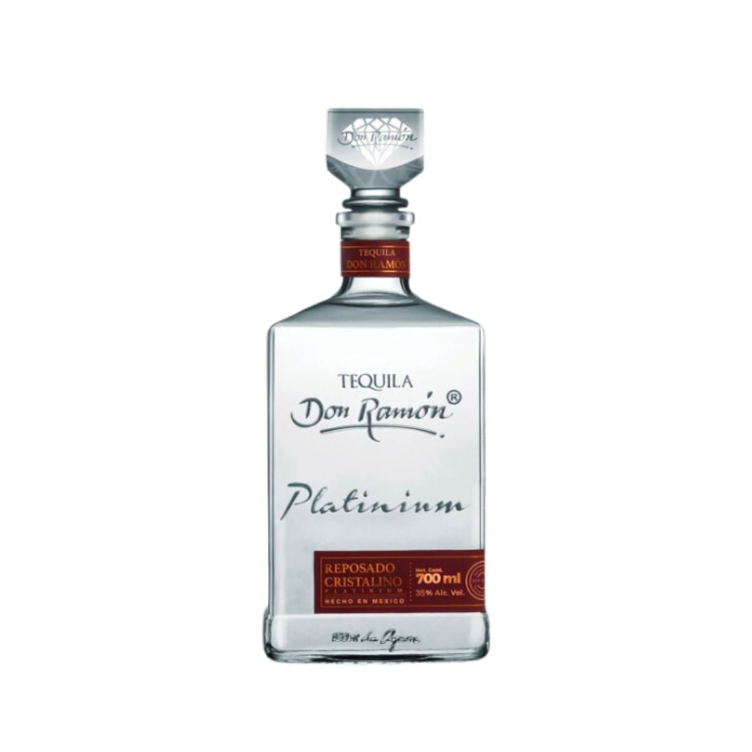 Tequila Don Ramón Platinium Reposado Cristalino 700ml