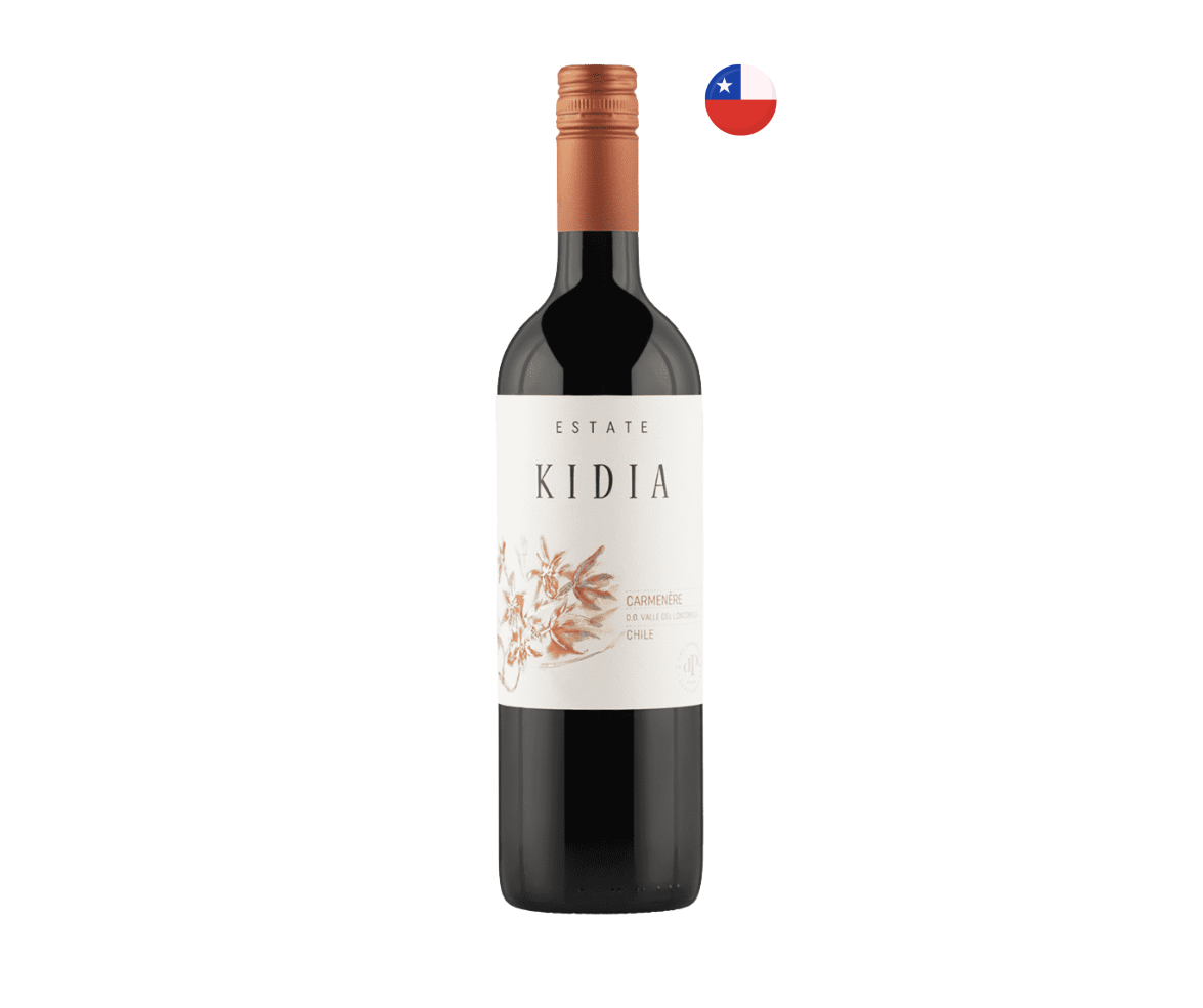 Vino KIDIA ESTATE Carmenere Botella 750ml