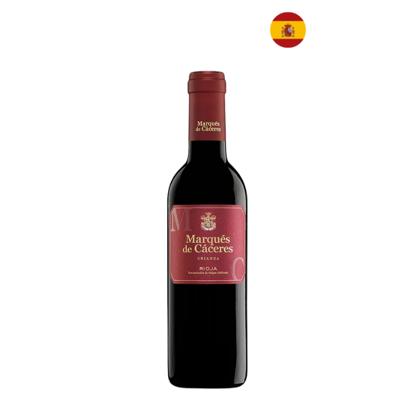 Vino MARQUÉS DE CÁCERES Crianza Botella 375ml