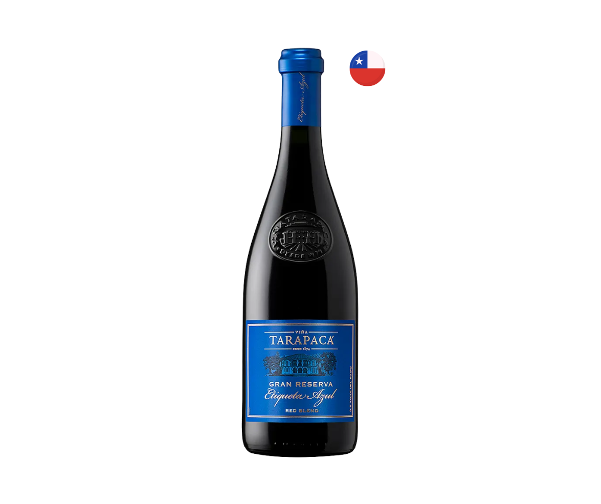 Vino Tarapacá Gran Reserva Etiqueta Azul Botella 750ml