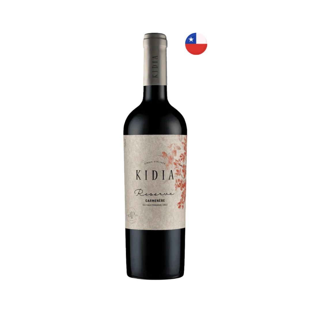 Vino KIDIA RESERVA Carmenere Botella 750ml