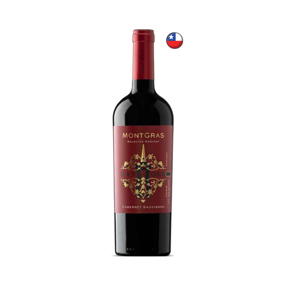 Vino MONTGRAS DAY ONE Cabernet Sauvignon Botella 750ml