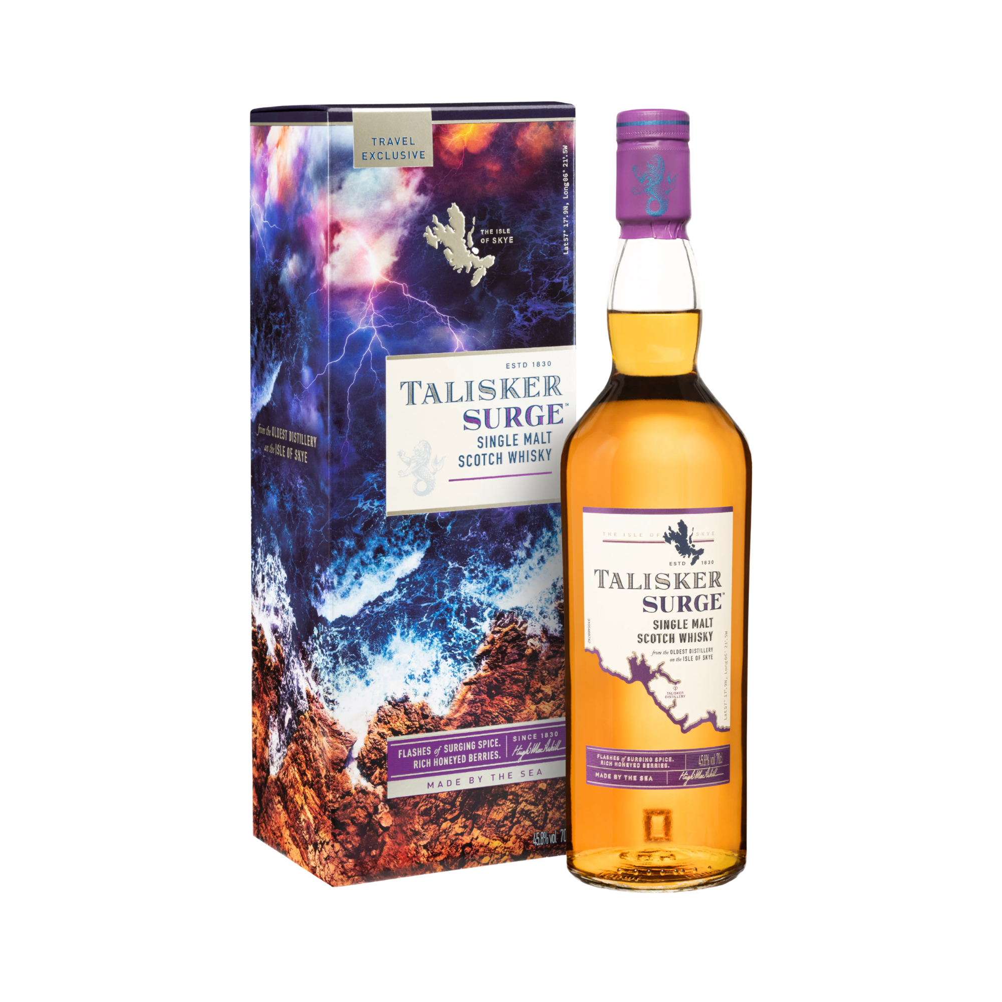 Whisky TALISKER Surge Islay Single Malt Botella 700ml