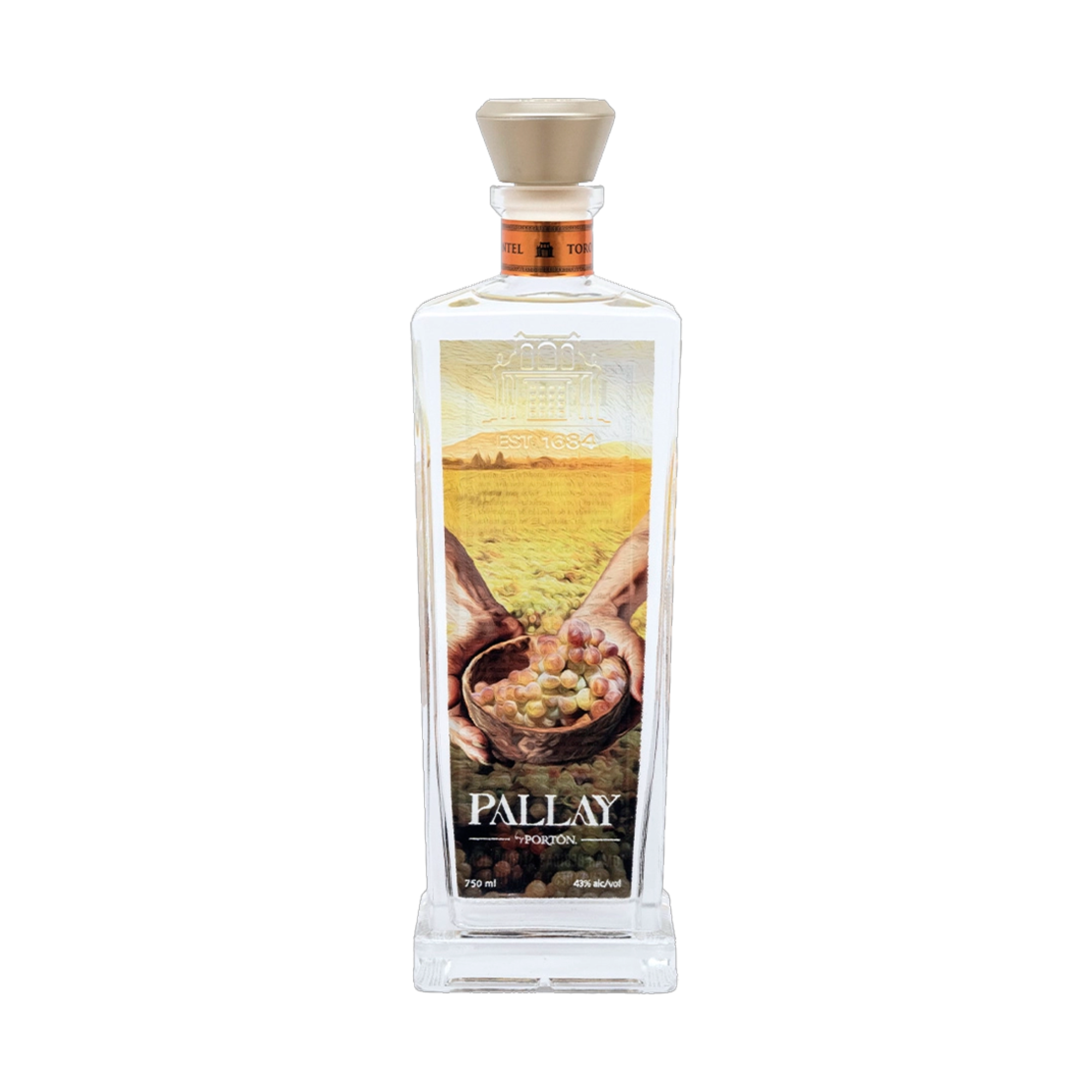 Pisco PORTÓN Mosto Verde Torontel Pallay Botella 750ml