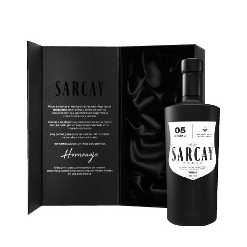 PISCO Sarcay Homenaje con caja negra 700m
