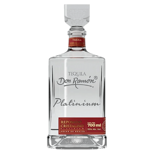 Tequila Don Ramón Platinium Reposado Cristalino 700ml