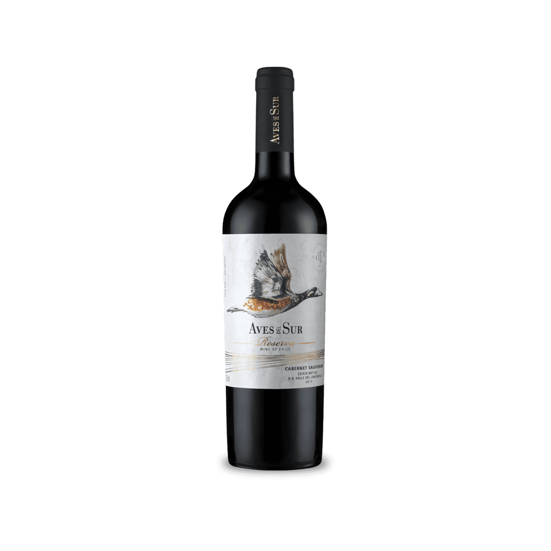 ⁠Vino AVES DEL SUR Reserva Cabernet Sauvignon x 750ml