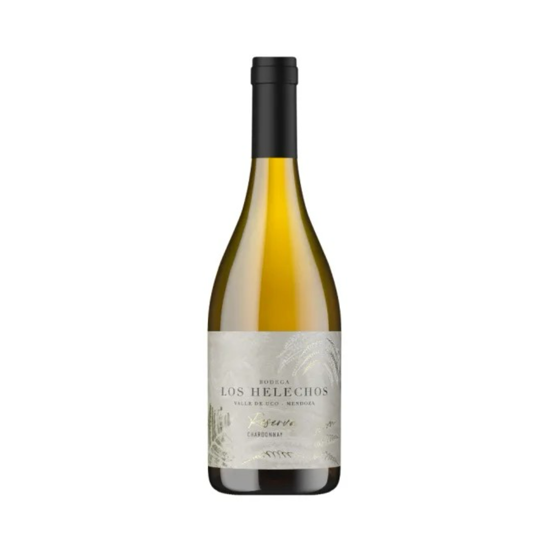 ⁠Vino LOS HELECHOS Reserva Chardonnay x 750ml
