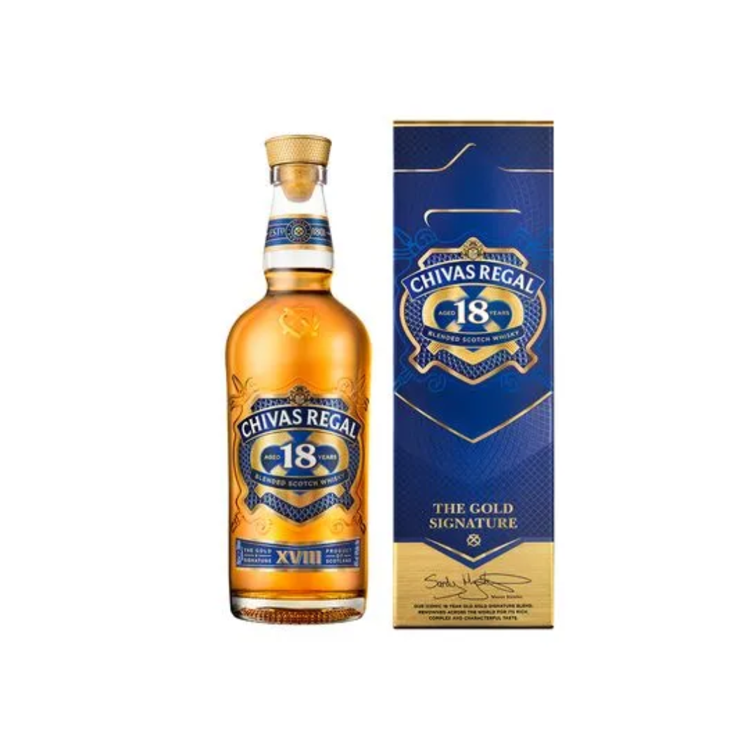 Whisky CHIVAS REGAL 18 Años Botella 700 ml