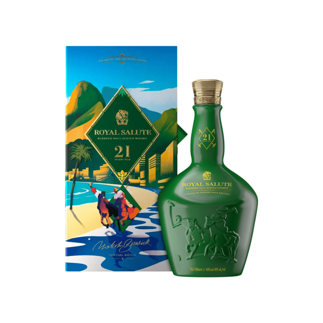 ⁠Whisky ROYAL SALUTE The Rio de Janeiro Polo Edition x 700ml