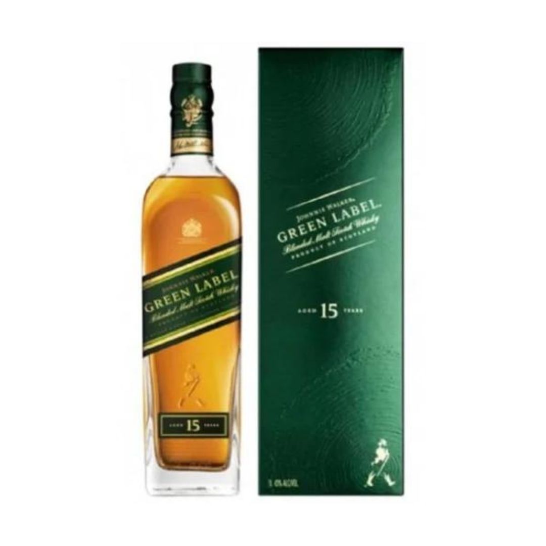 Whisky JOHNNIE WALKER Green Label Botella 750ml