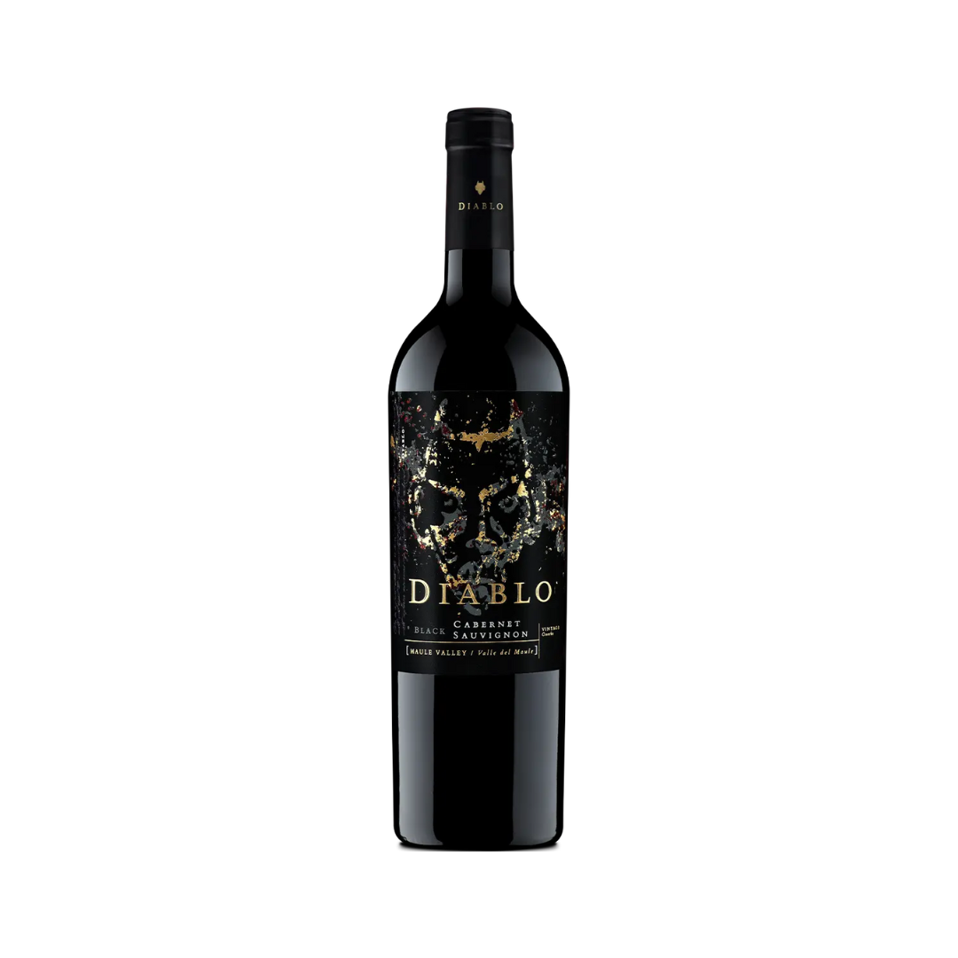 Vino DIABLO Black Cabernet Sauvignon Botella 750ml