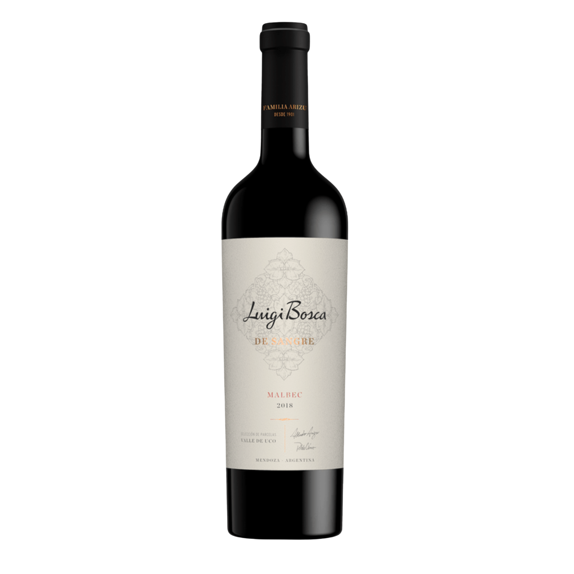Vino LUIGI BOSCA DE SANGRE Malbec Valle de Uco Botella 750ml