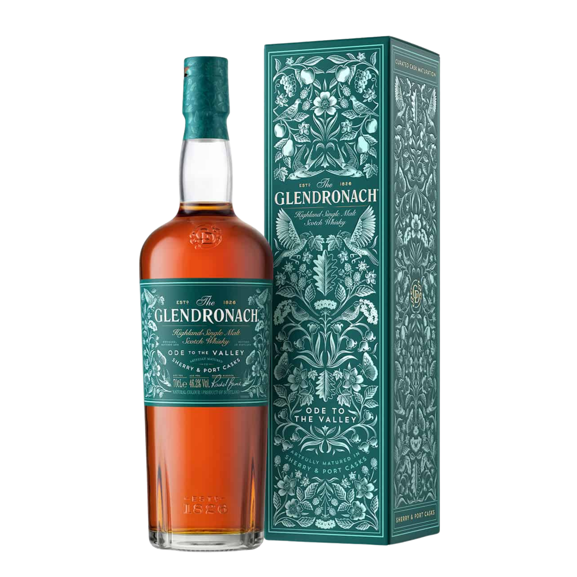 Whisky THE GLENDRONACH Ode To The Valley Botella 700ml