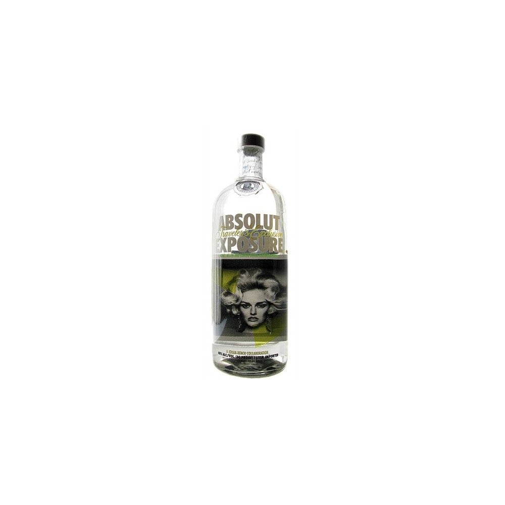 Vodka ABSOLUT EXPOSURE  HONEY MELON AND LEMON 1 LT