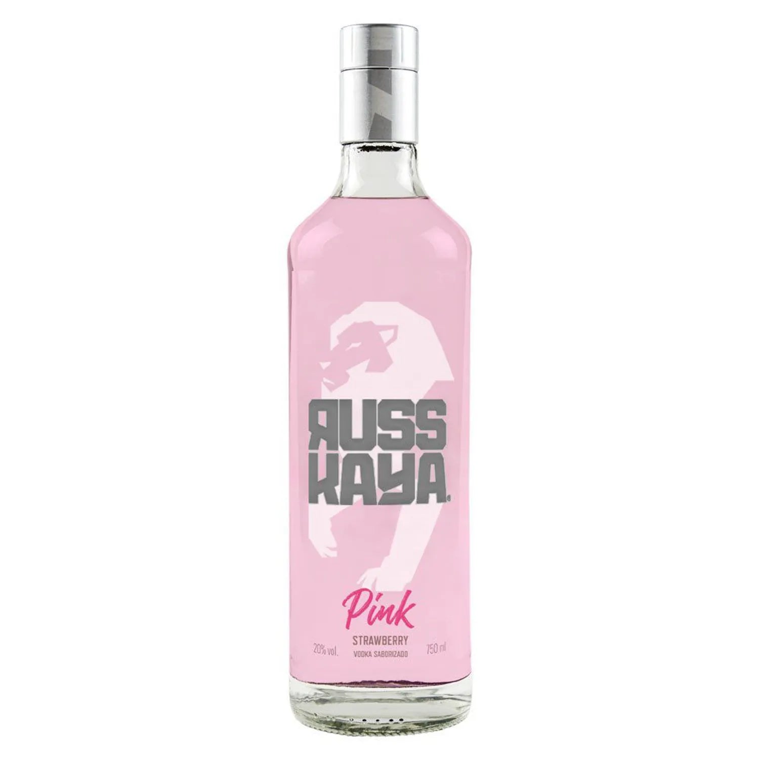Vodka RUSSKAYA PINK  Botella 750ml