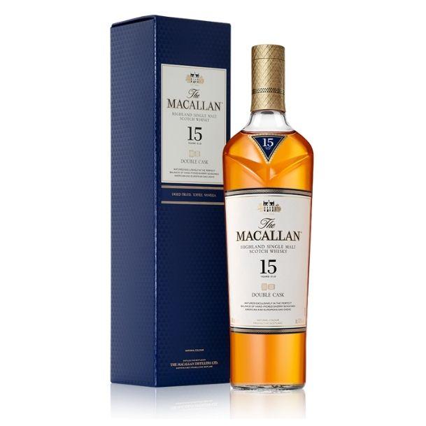 Whisky MACALLAN Double Cask 15 Años Botella 700ml