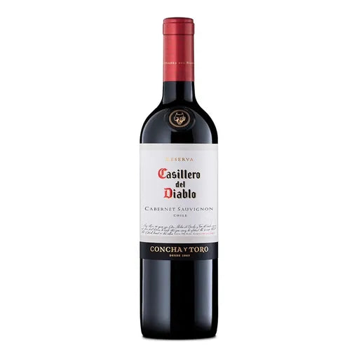 Vino CASILLERO DEL DIABLO Cabernet Suvignon Botella 375ml