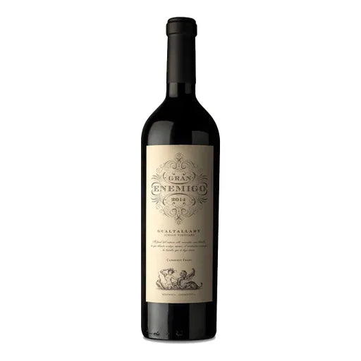 Vino GRAN ENEMIGO Gualtallary 2014 Botella 750ml