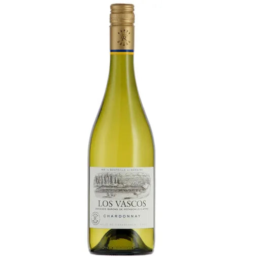 Vino LOS VASCOS Chardonnay Botella 750ml