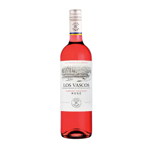 Vino LOS VASCOS Rosé Cabernet Sauvignon Botella 750ml