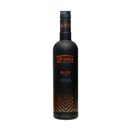 Vodka LITHUANIAN Black Edition Botella 750ml