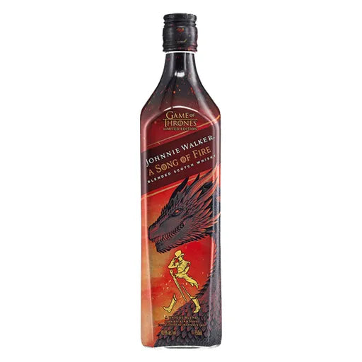 Whisky JOHNNIE WALKER A Song Of Fire - Game Of Throne House - Of The Dragon Botella 750ml