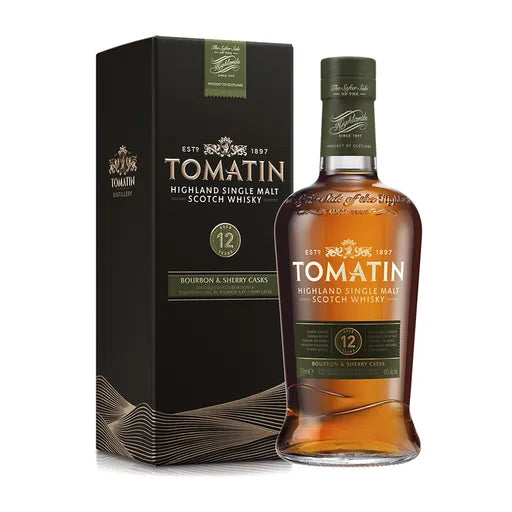 Whisky TOMATIN 12 Años Botella 700ml